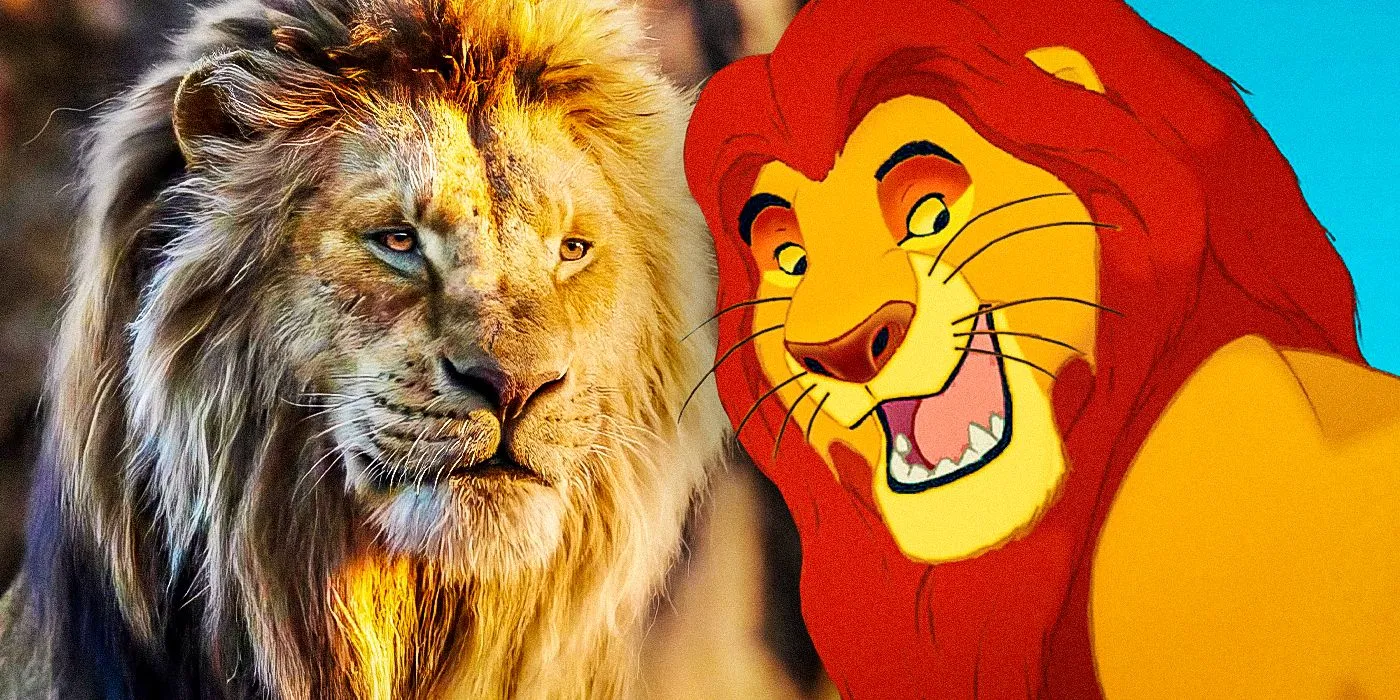 Mufasa w różnych adaptacjach Króla Lwa