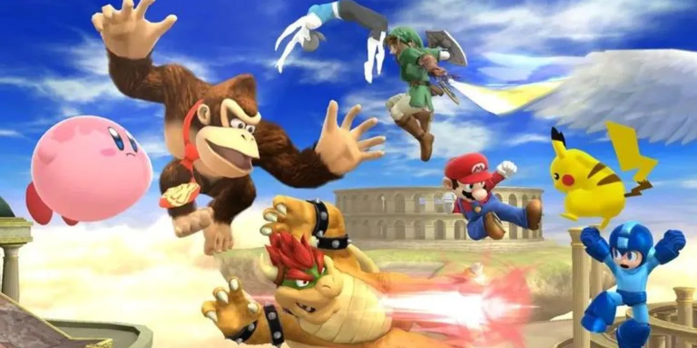 Plusieurs personnages dans Super Smash Bros Wii U