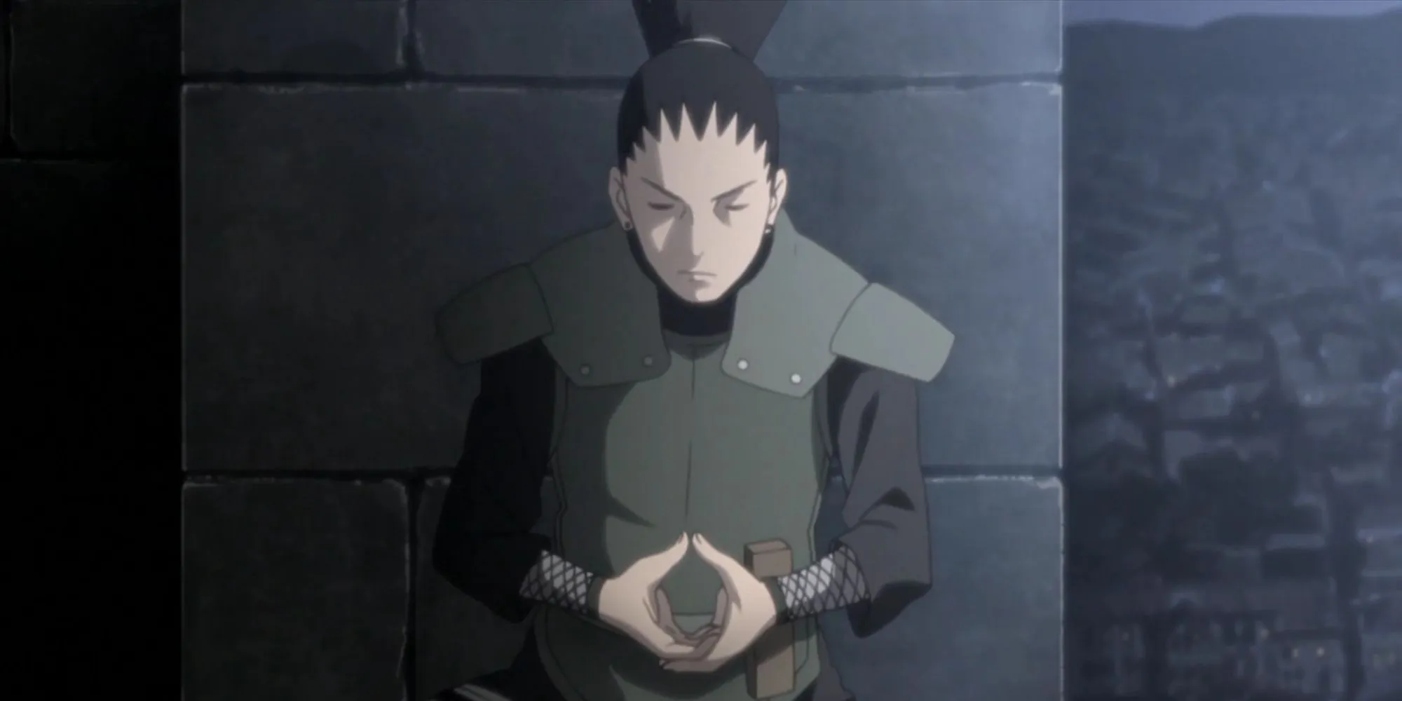 Shikamaru rozważa strategię