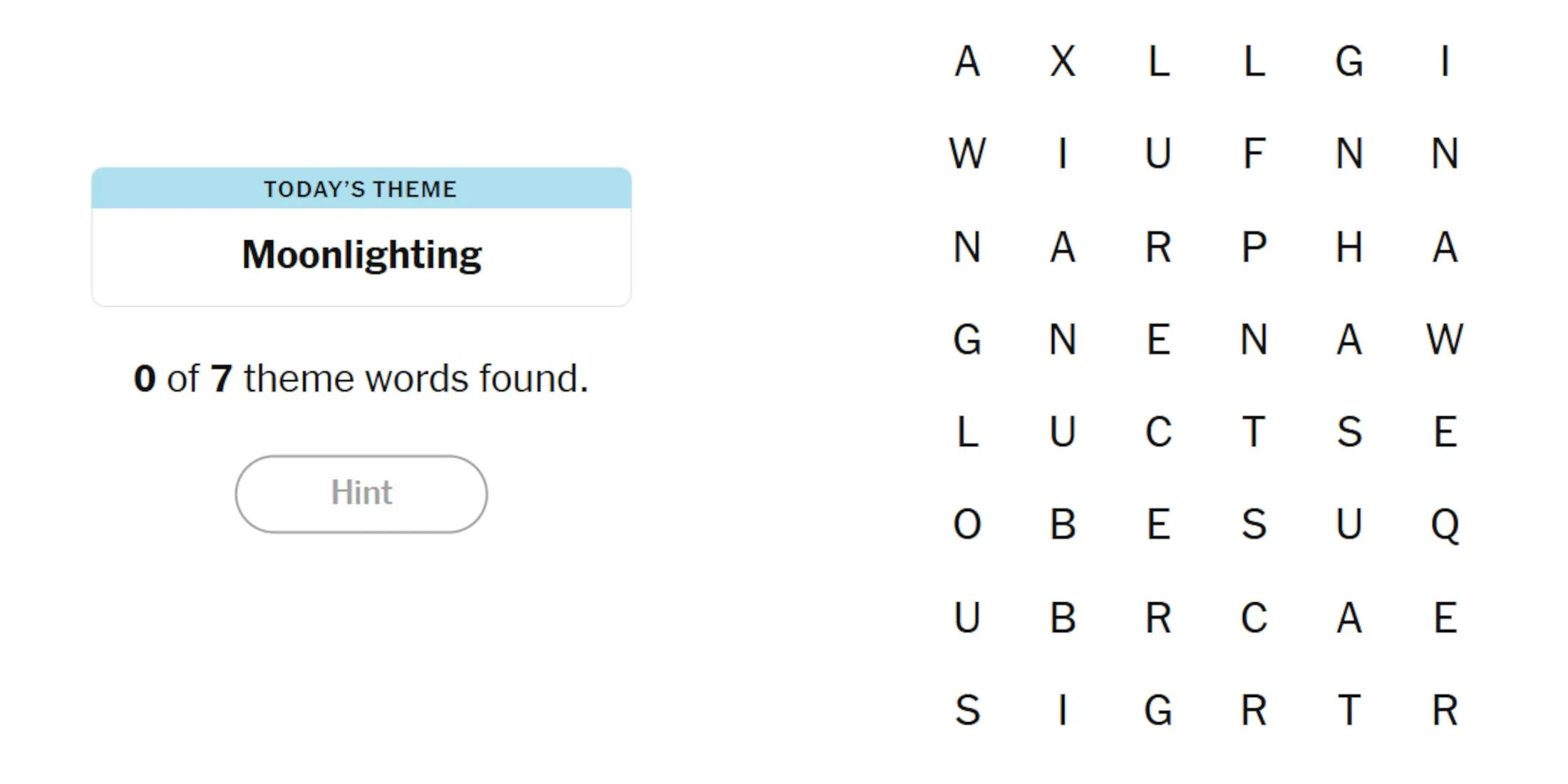 NYT Games Strands Puzzle December 15, 2024