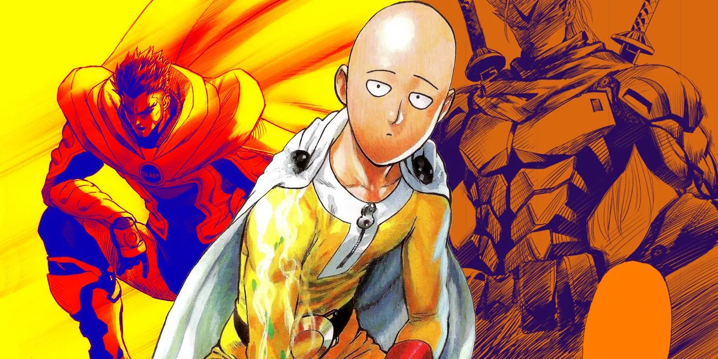 One-Punch Man: Saitama entre Blast y el líder de la aldea ninja