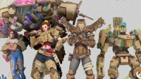 Adorable detalle en el diseño de cartón de Bastion para Overwatch 2