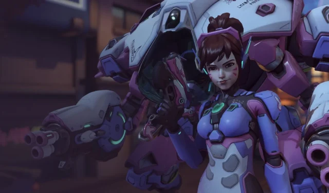 Un fan concept d’Overwatch 2 transforme D.Va en son Mech