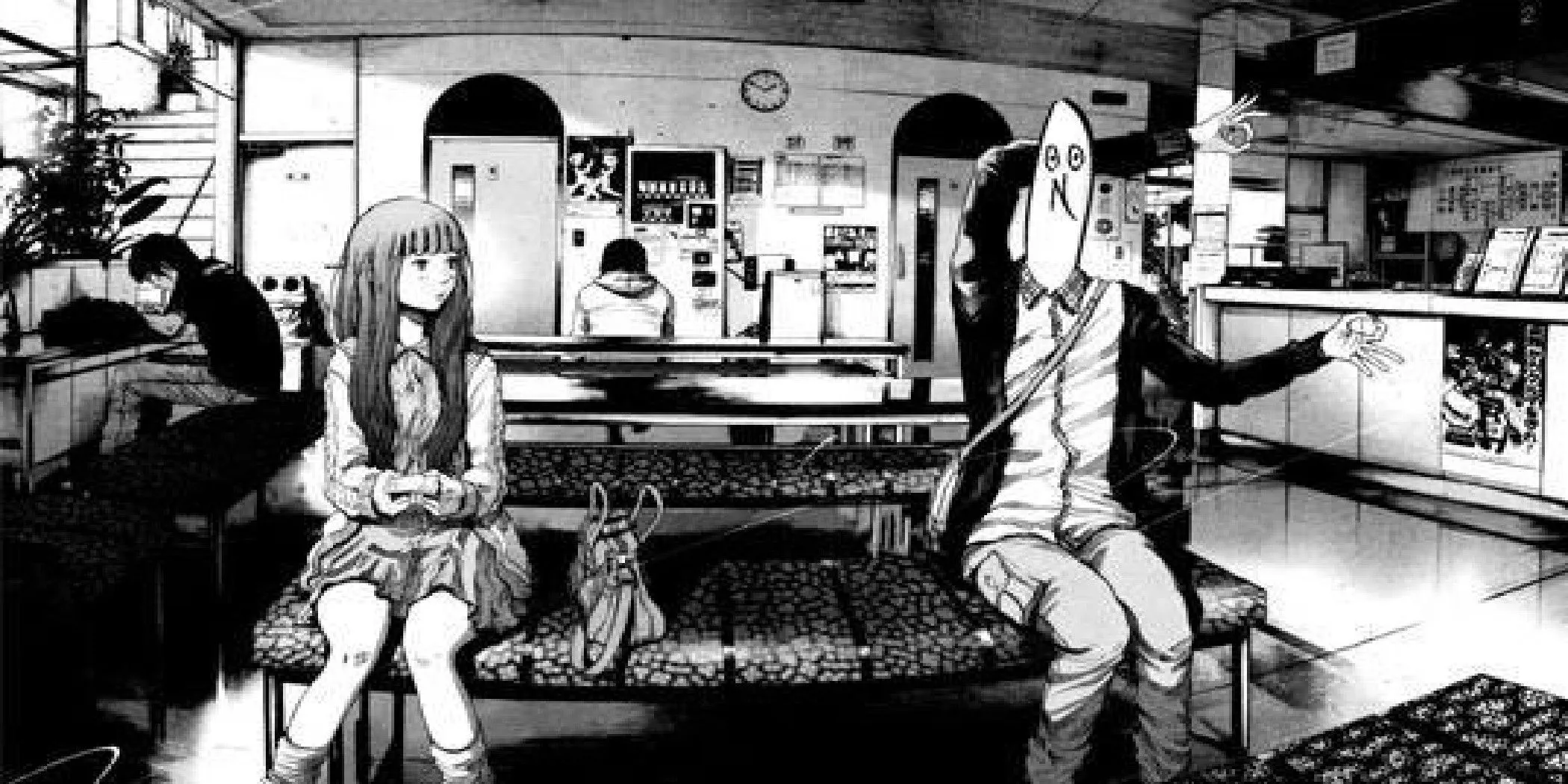 Paneles del manga Buenas noches Punpun