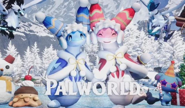 La bande-annonce des skins de Noël de Palworld dévoilée