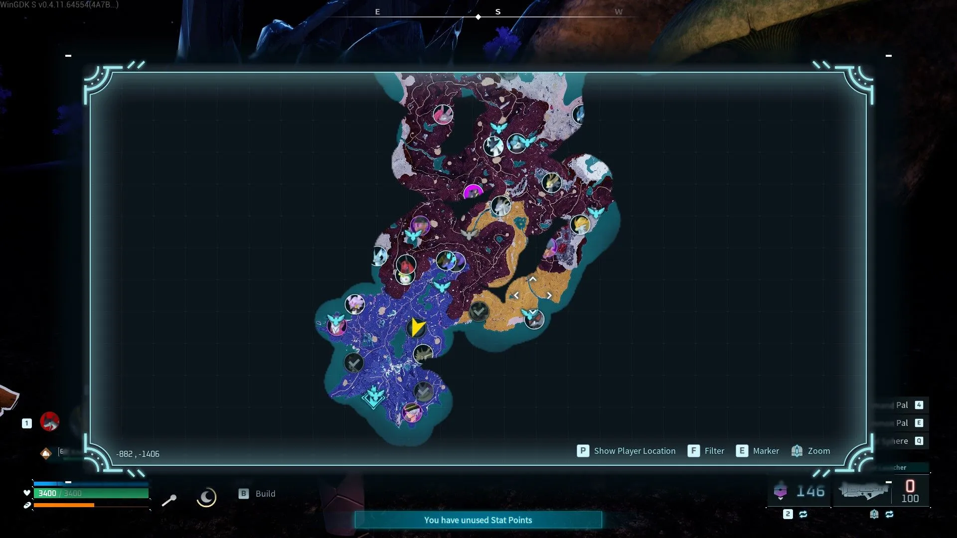 Palworld - Feybreak Island Map