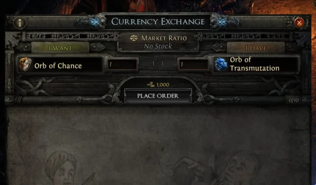 Cambio de divisas en Path of Exile 2: guía de desbloqueo y uso