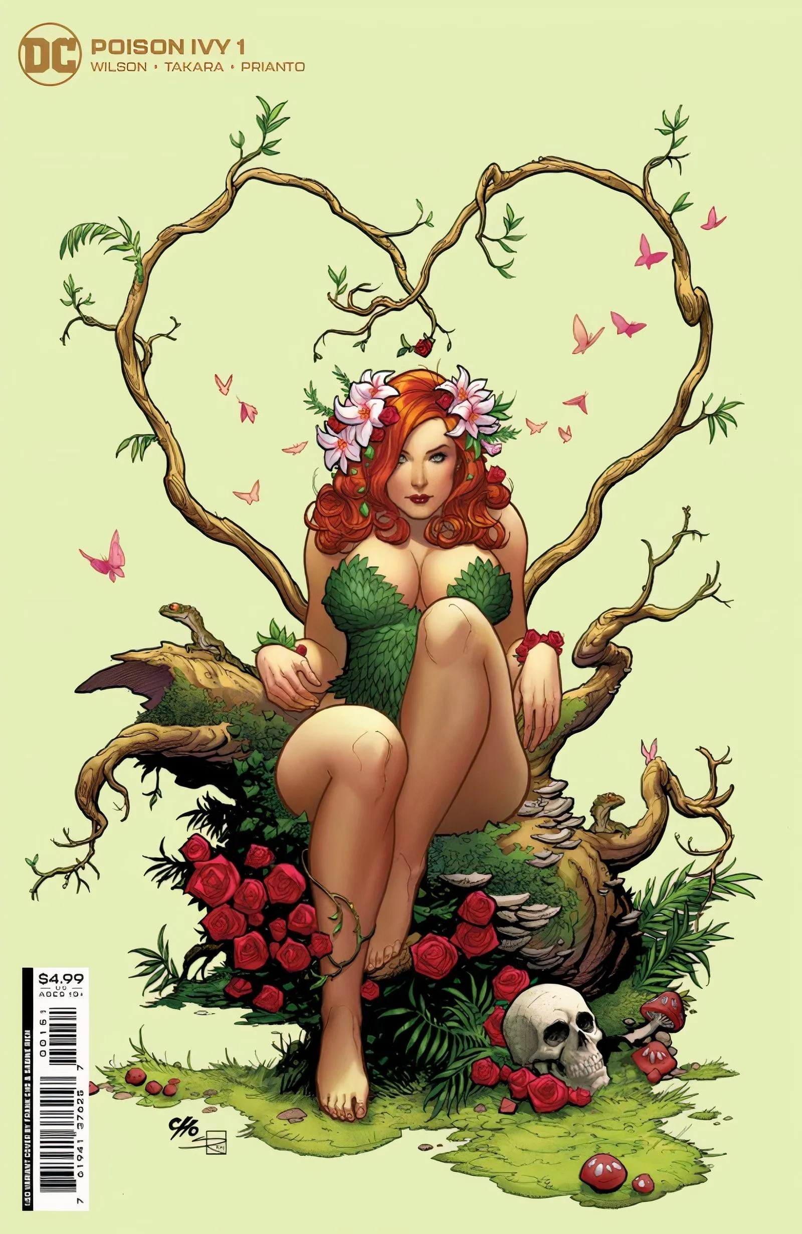 Variante de couverture de Poison Ivy #1