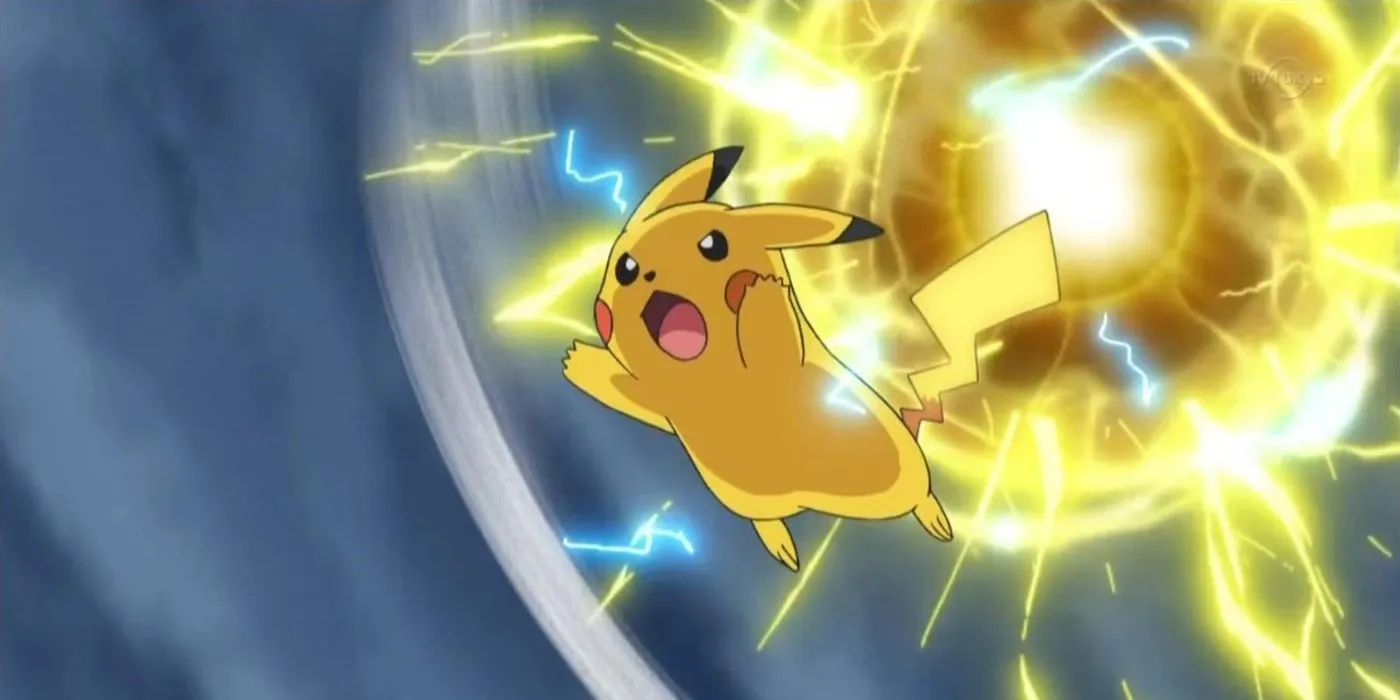 Pikachu utilise Thunderbolt