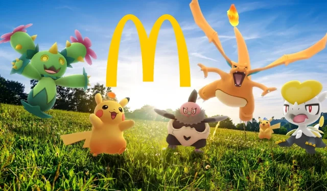 Pokémon GO faz parceria com McDonald’s para nova colaboração emocionante