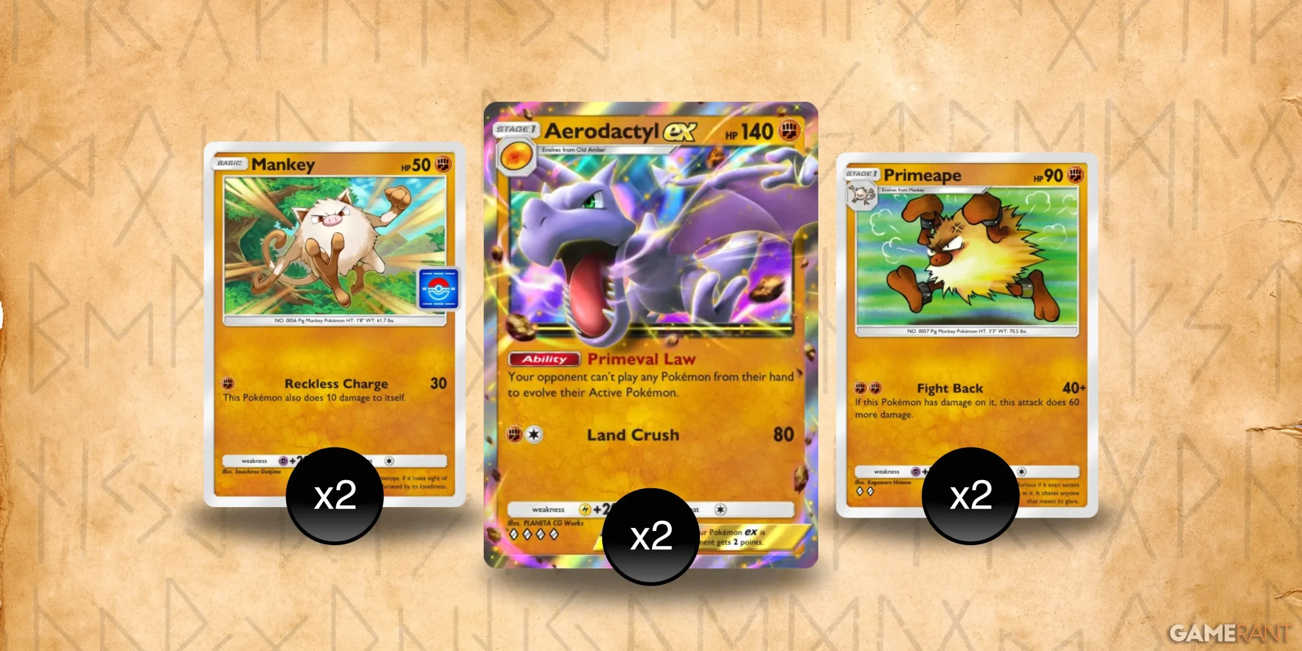 O melhor deck para Aerodactyl ex no Pokemon TCG Pocket.