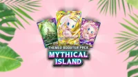 Pełna lista wszystkich kart w Pokemon TCG Mythical Island Mini-Set (A1a)