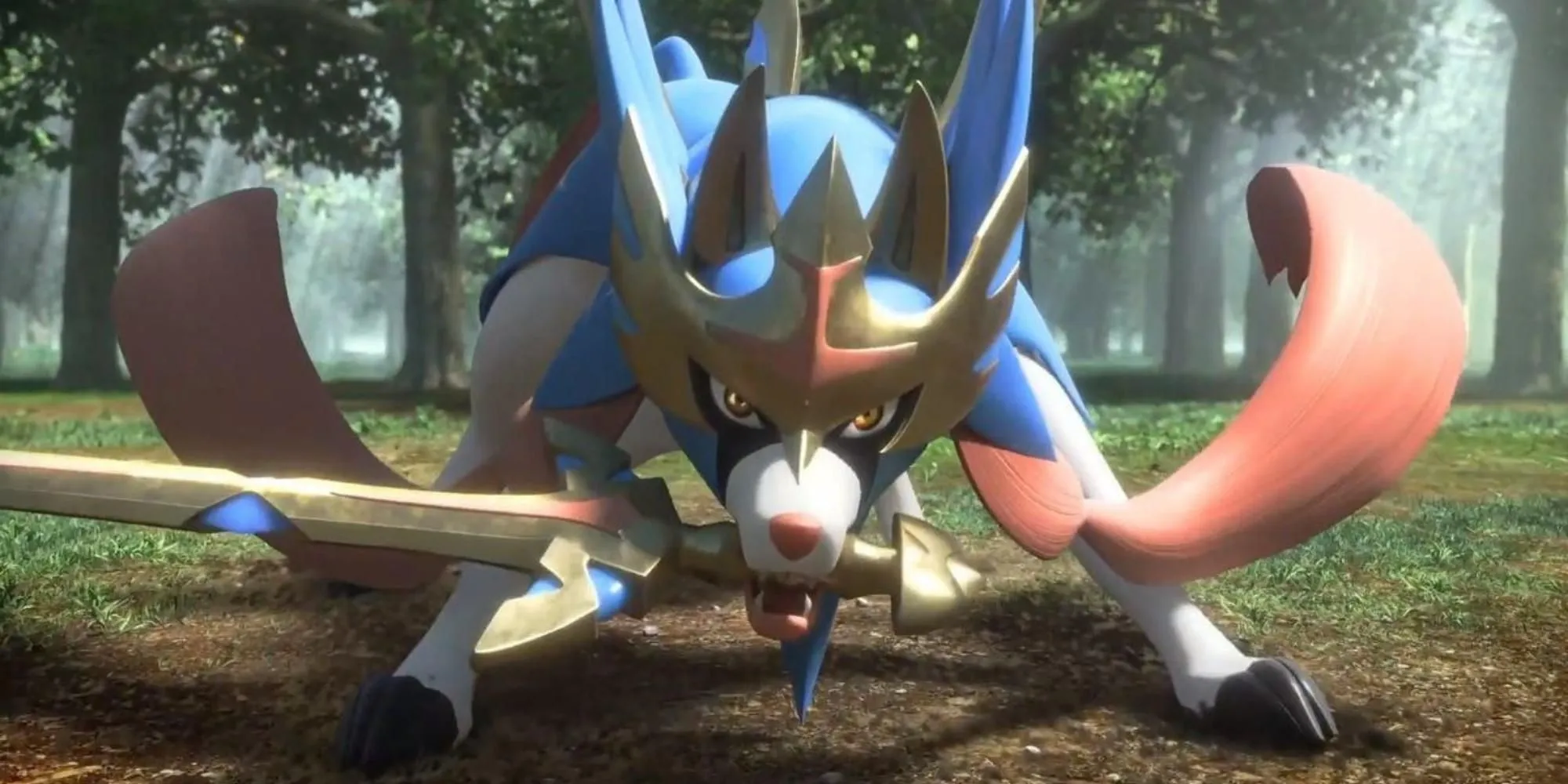 Zacian em Pokémon Scarlet e Violet