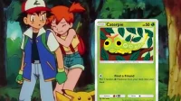 Le classeur de poche amusant du JCC Pokémon contre-attaque contre la célèbre carte Misty