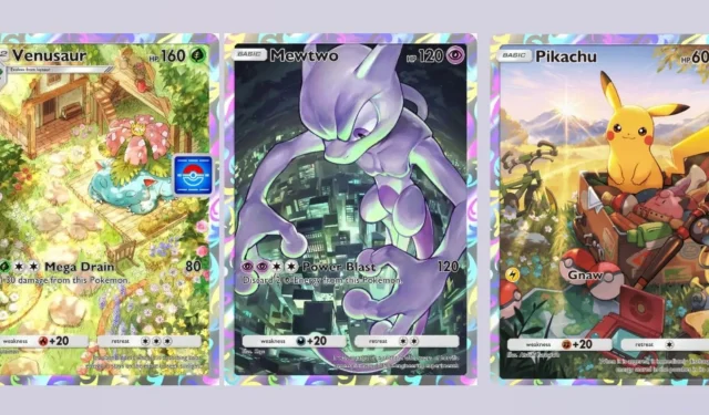 Novos cards promocionais revelados no vazamento do Pokémon TCG Pocket