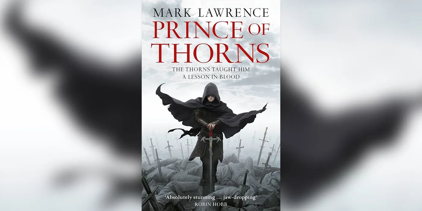 principe delle spine - copertina del libro di mark lawrence