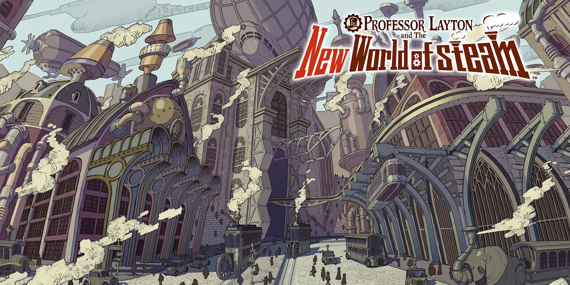 Concept art pour Professeur Layton et le Nouveau Monde de la Vapeur