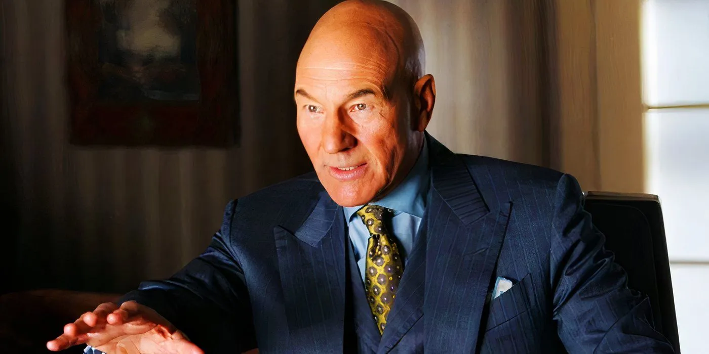 Il professor X cerca di calmare Jean Grey in X-Men The Last Stand