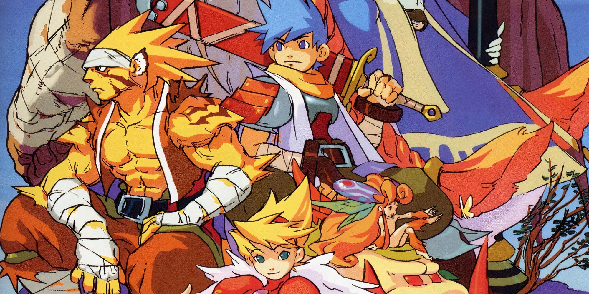 Grafika promocyjna Breath of Fire 3