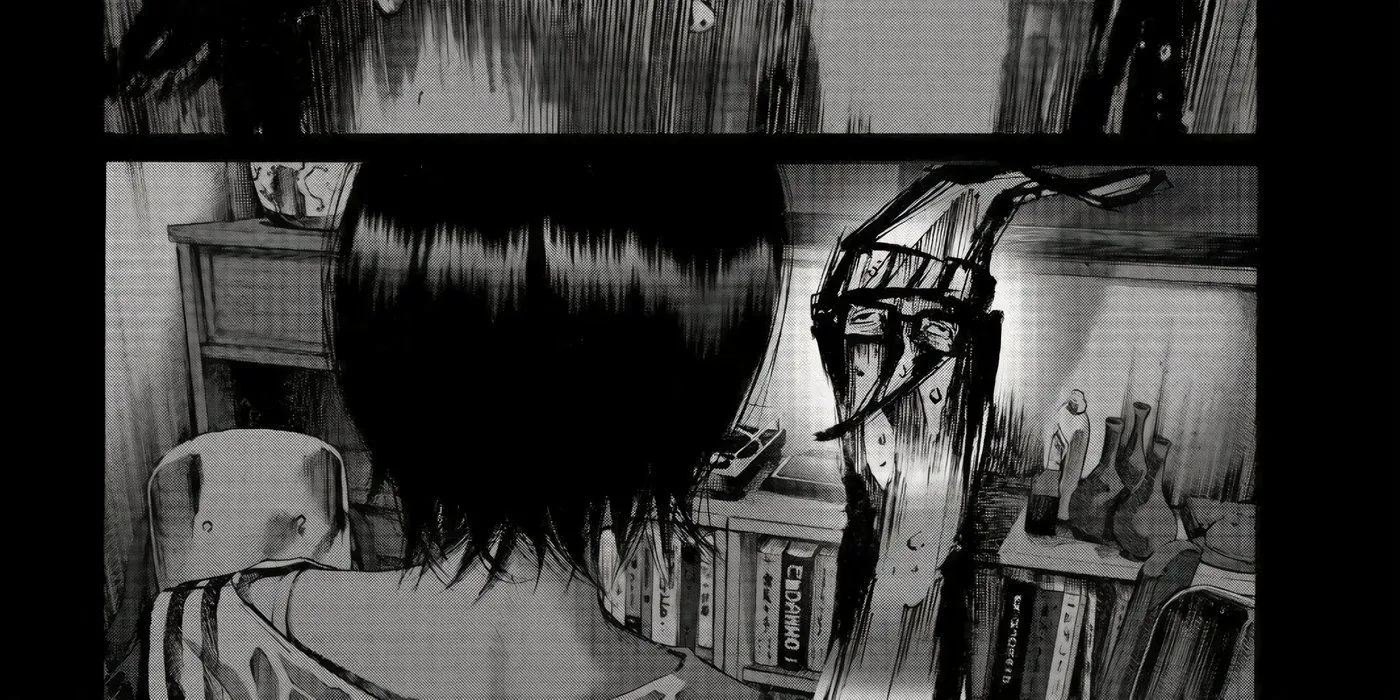 El tío de Punpun llorando