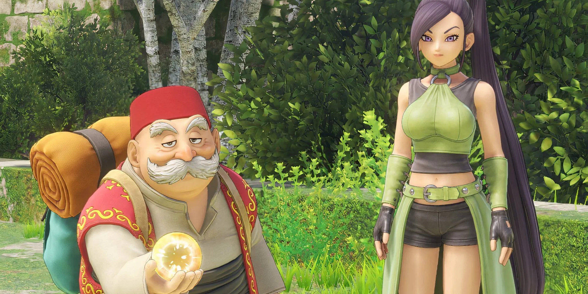 Rab and Jade in Dragon Quest 11