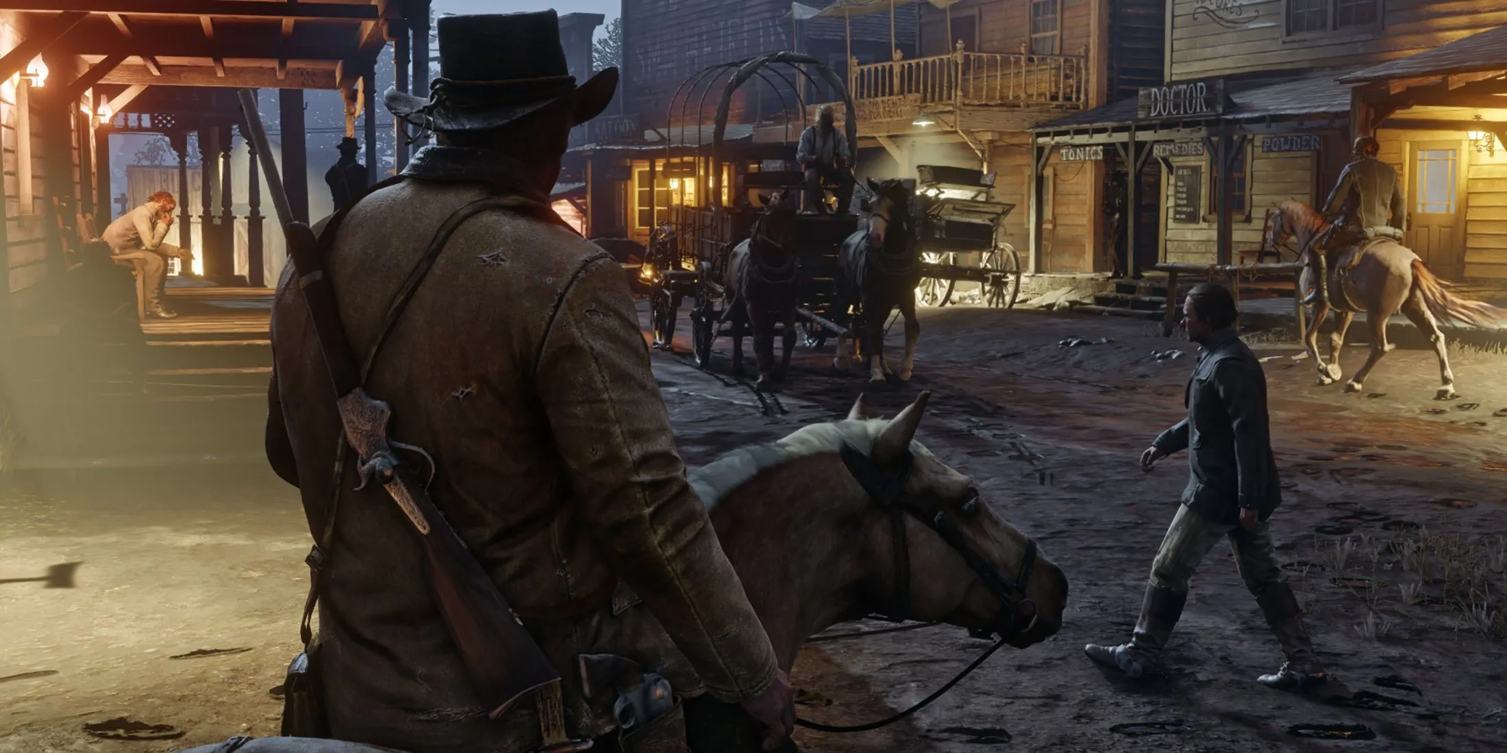 Red Dead Redemption 2의 스크린샷