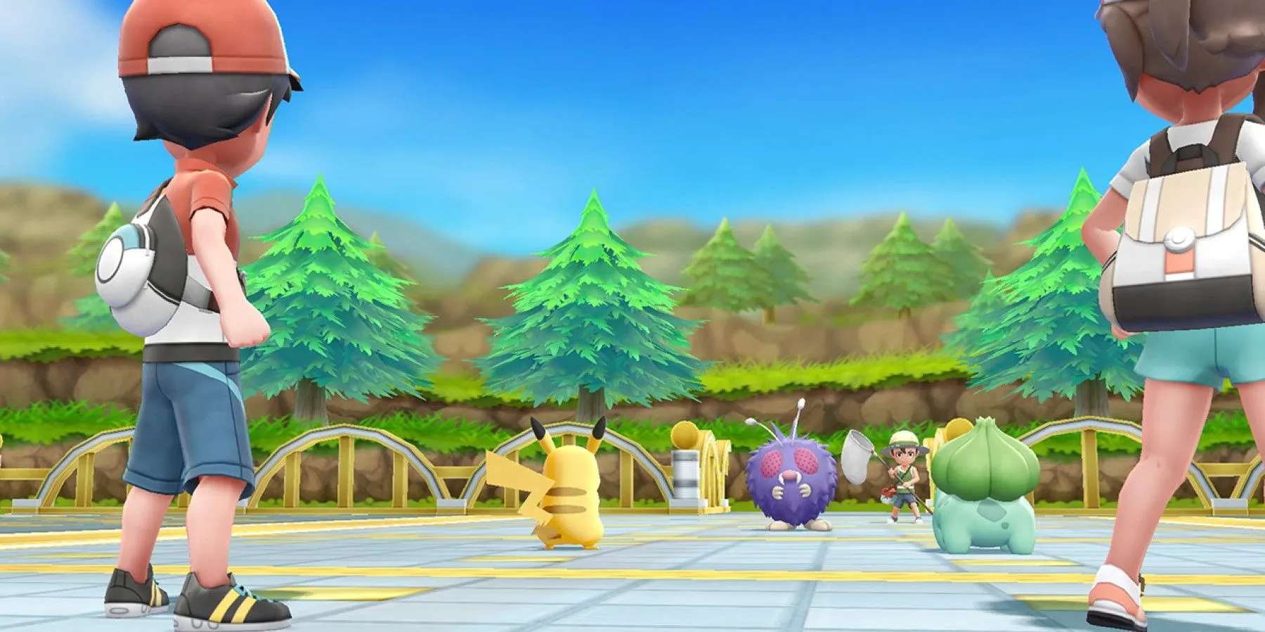 Combattre dans Pokémon Let's Go