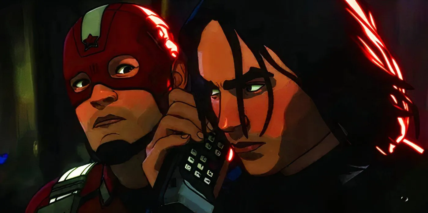 Red Guardian und Winter Soldier am Telefon