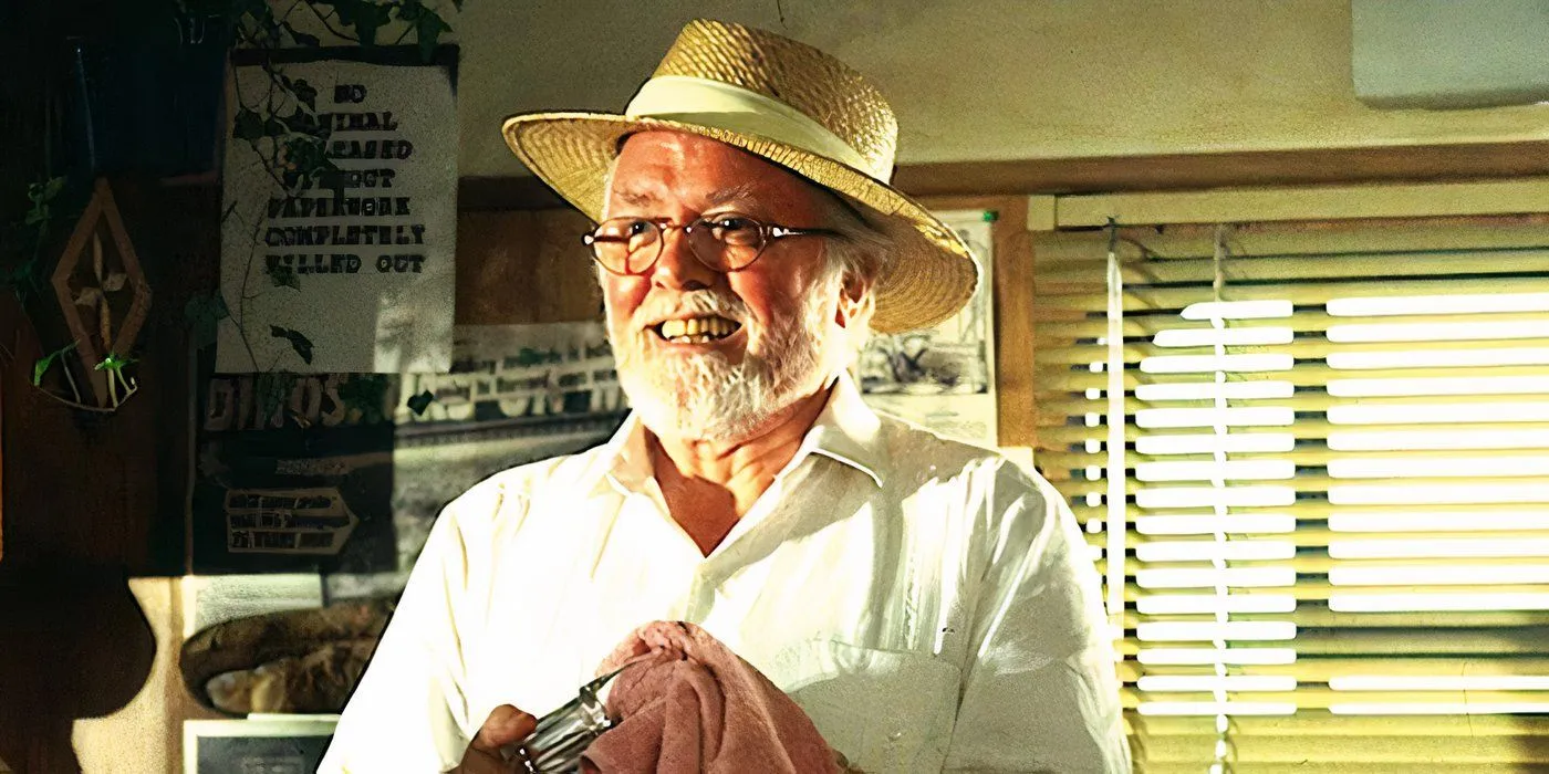 Richard Attenborough가 John Hammond 역을 맡다