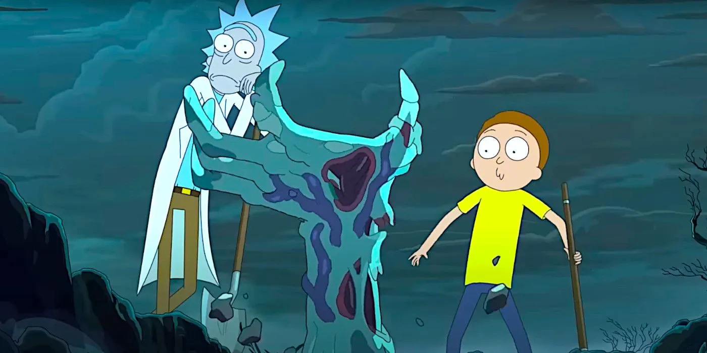 Scena Ricka i Morty'ego