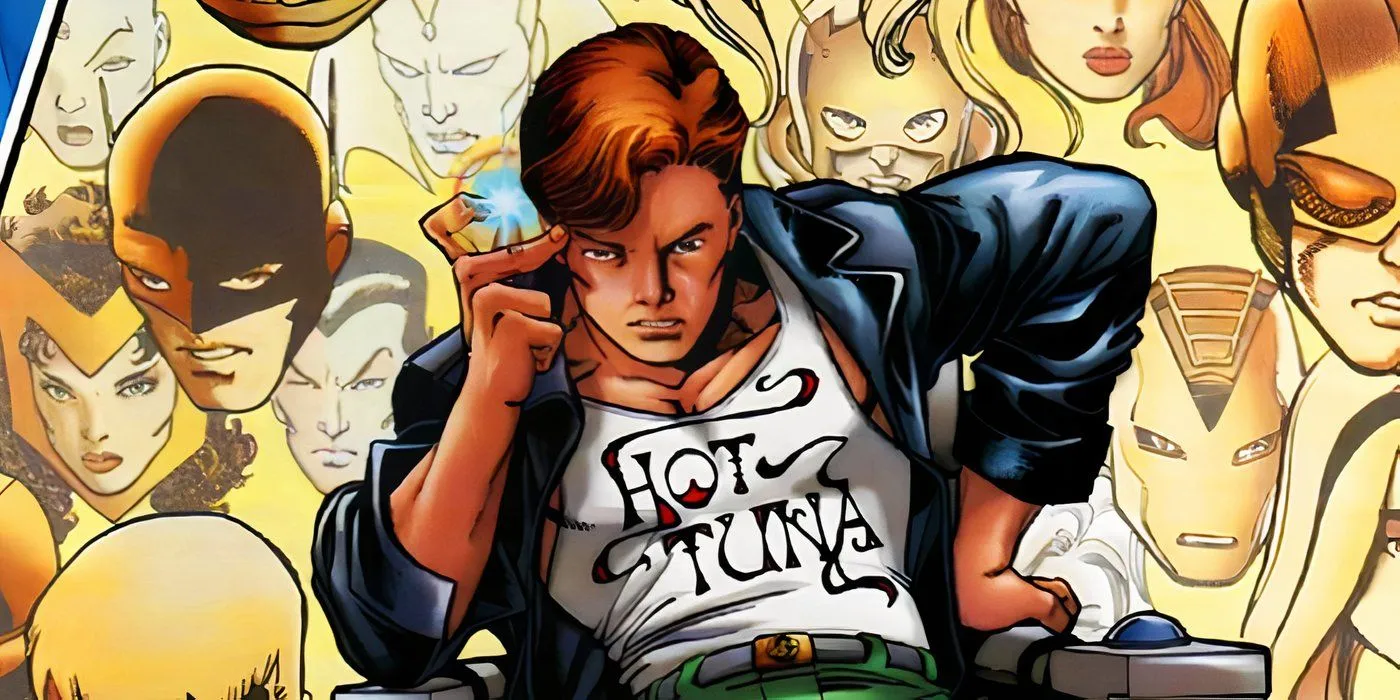 Rick Jones seduto nella Marvel Comics