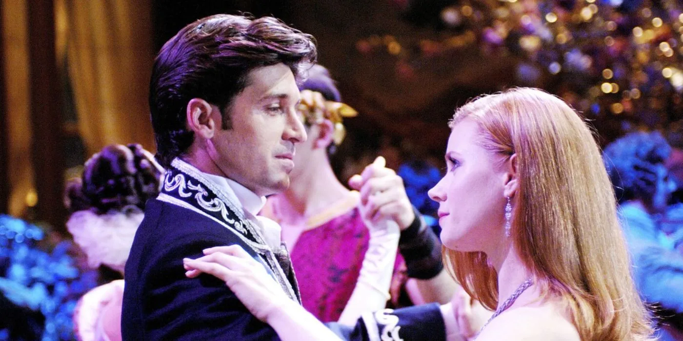 Amy Adams i Patrick Dempsey tańczą w Enchanted