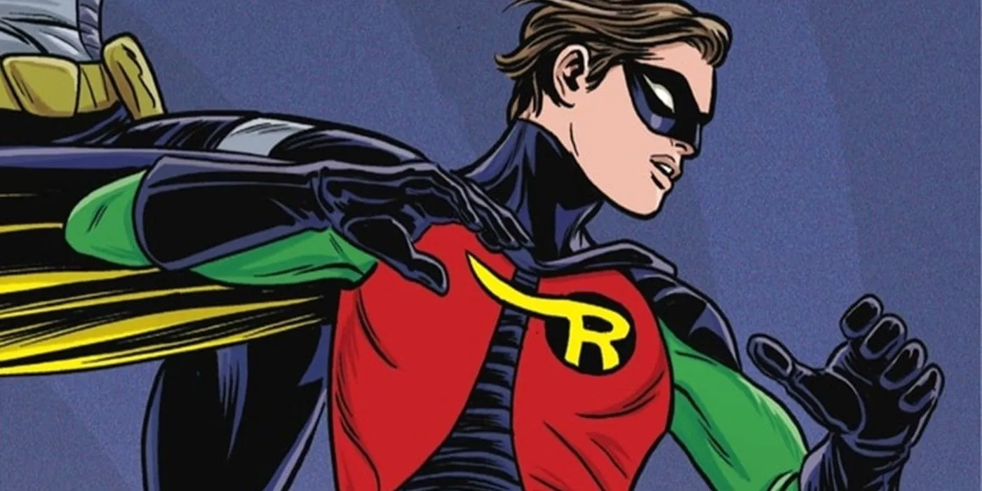 Robin costume redesign in comics