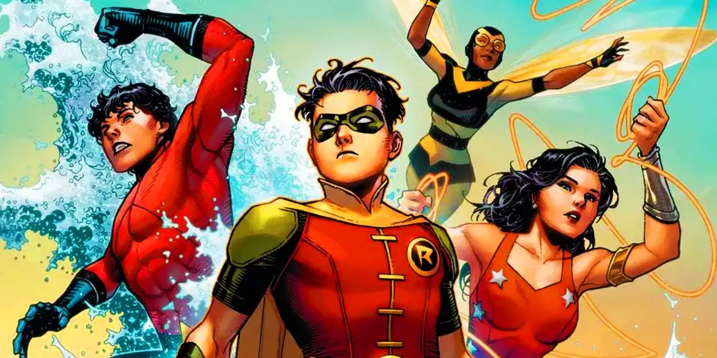 Robin dirige les Teen Titans dans DC Comics