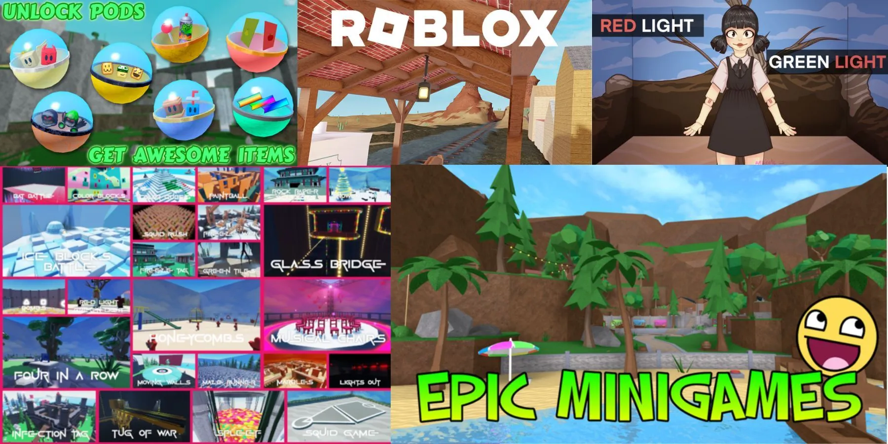 Robloxの類似ミニゲーム