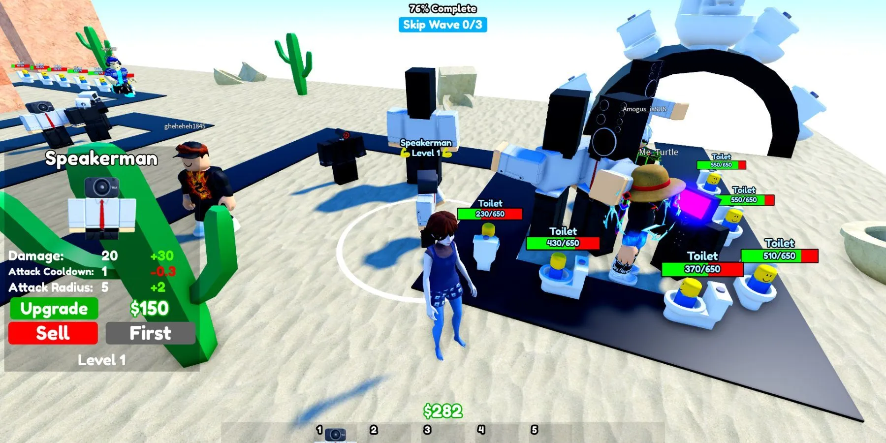 Codici Roblox Toilet Tower Defense