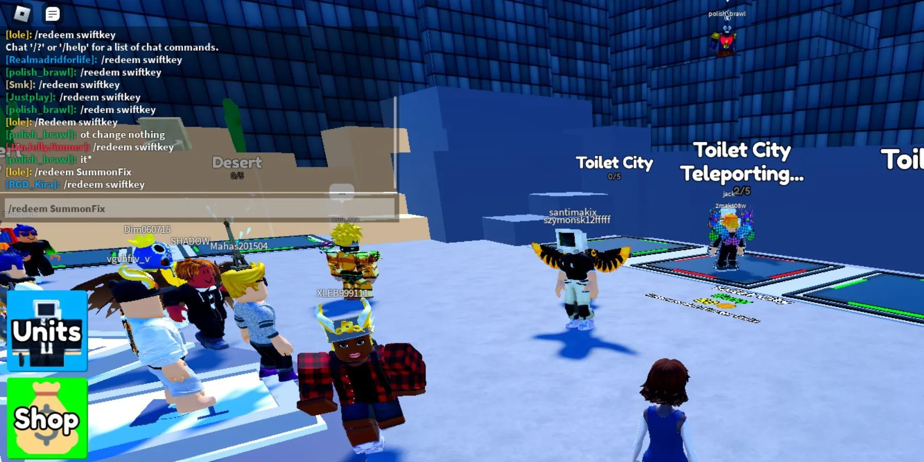 Come riscattare in Roblox Toilet Tower Defense