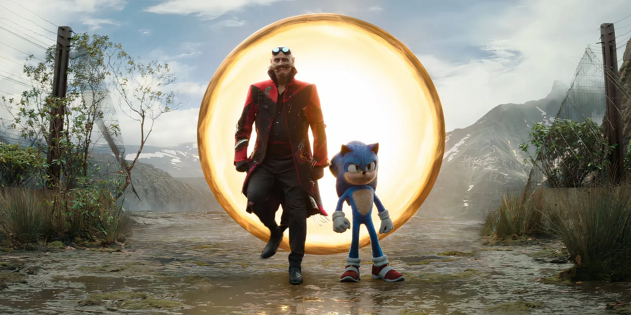 Robotnik and Sonic