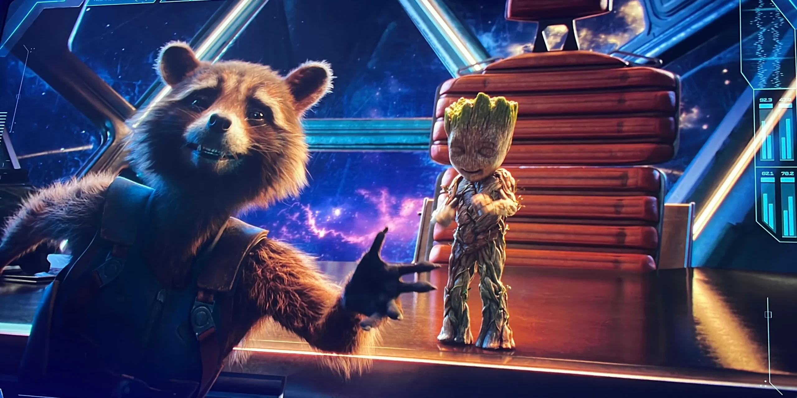 Rocket and Groot Video