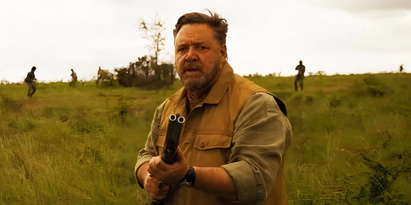 Russell Crowe in Kraven il cacciatore