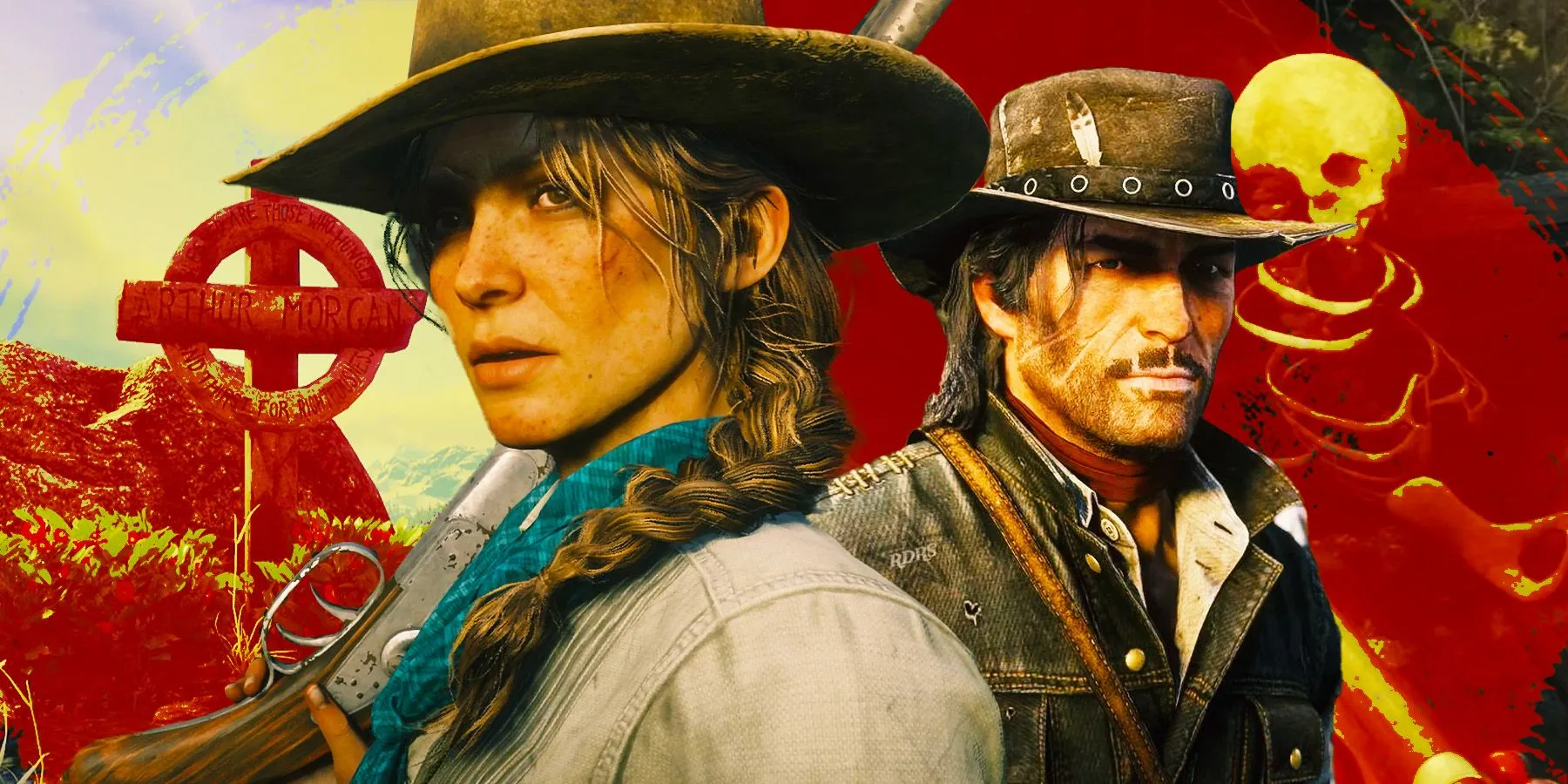 Sadie Adler e John Marston