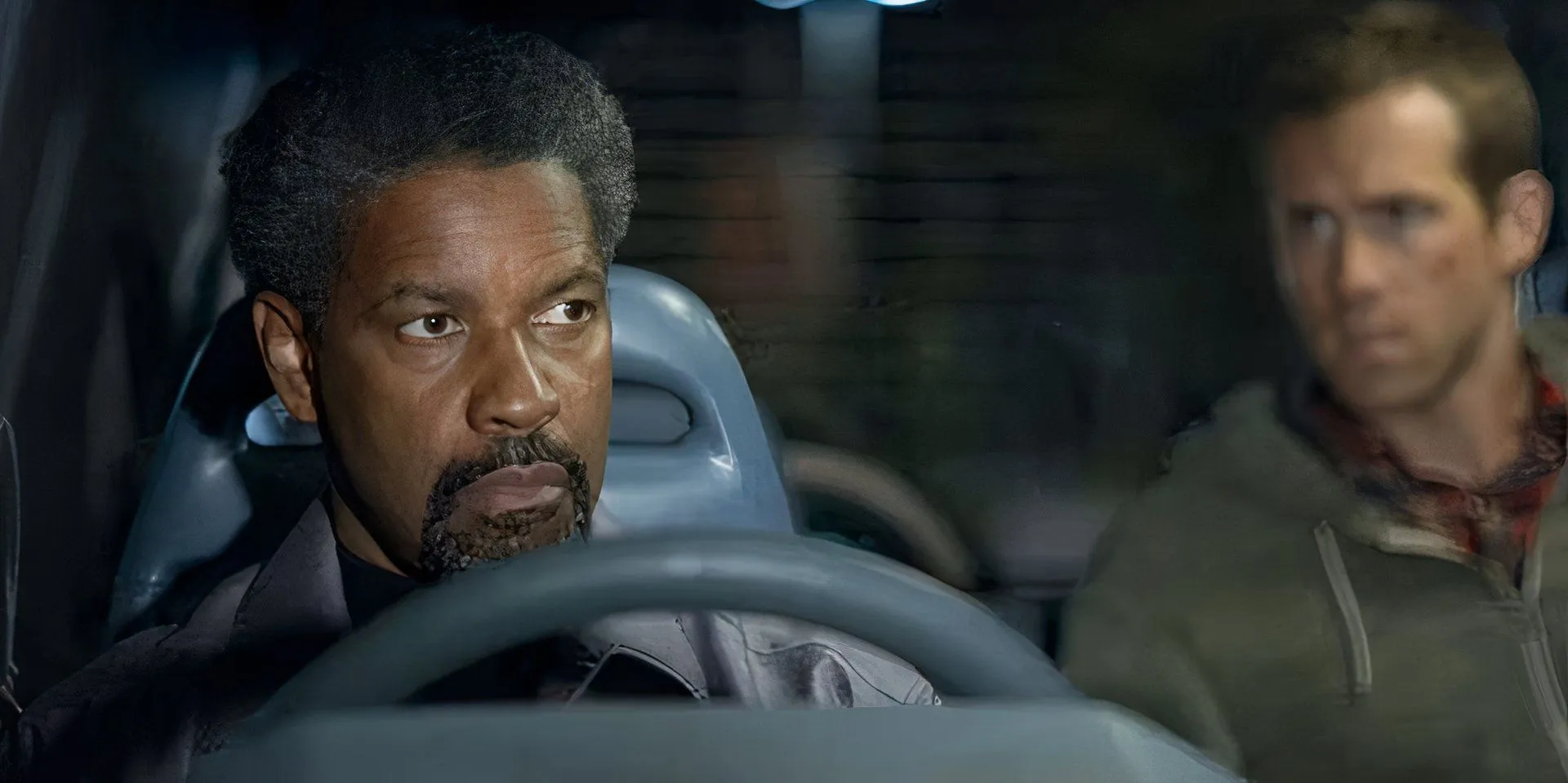 Denzel Washington and Ryan Reynolds in Safe House