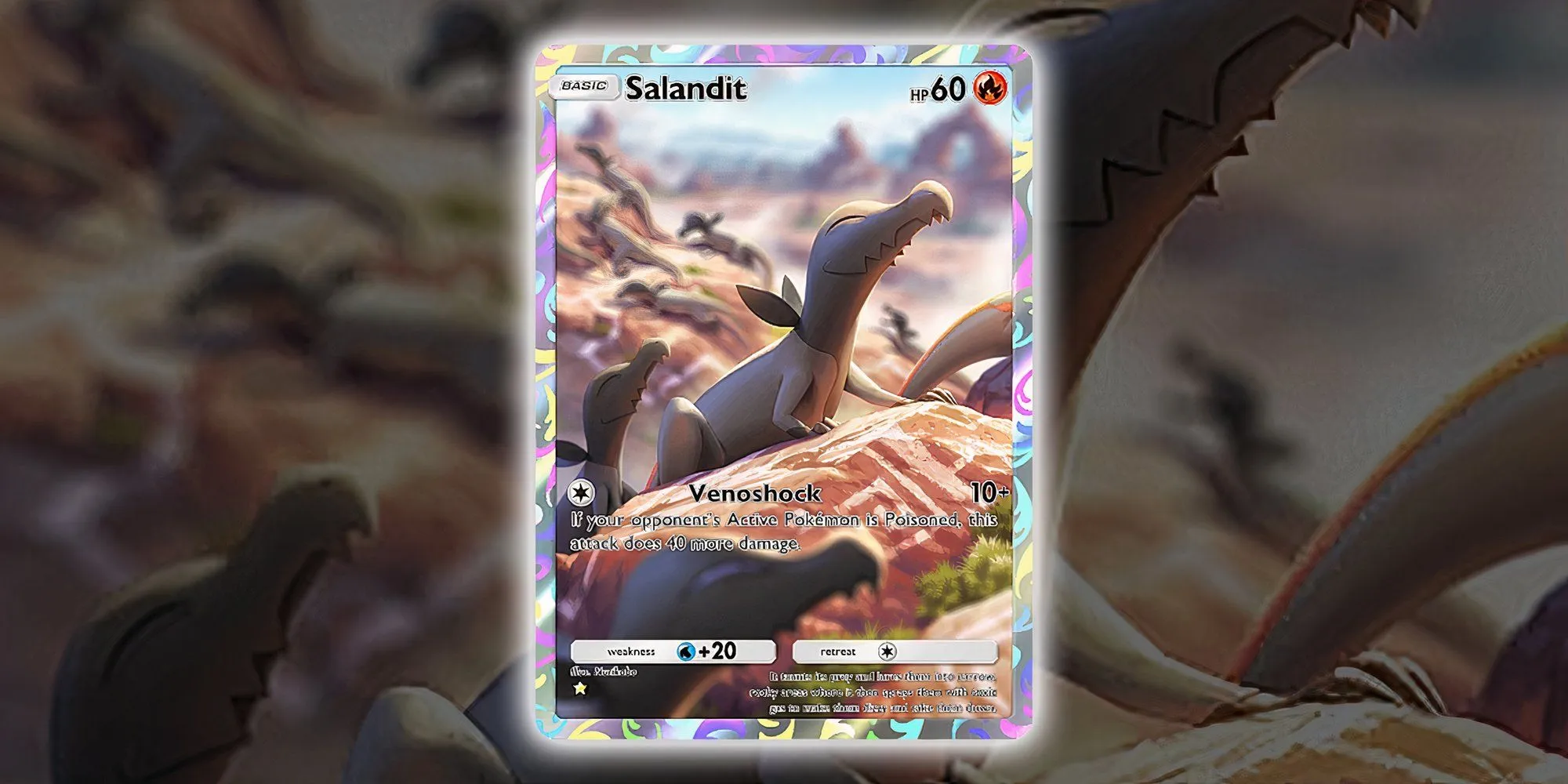 Mythical Island의 Salandit 카드