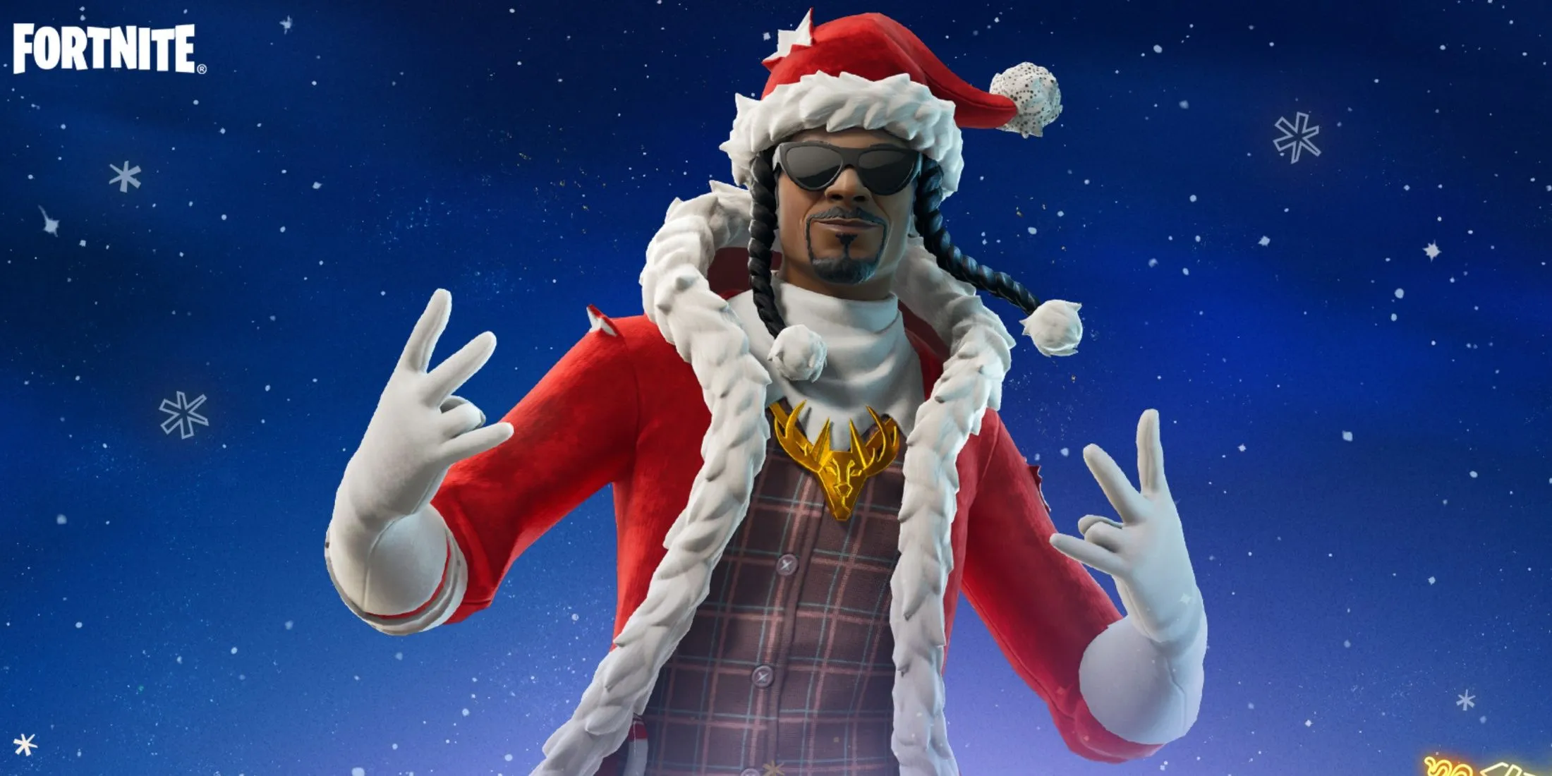 Image promotionnelle de Santa Dogg Fortnite