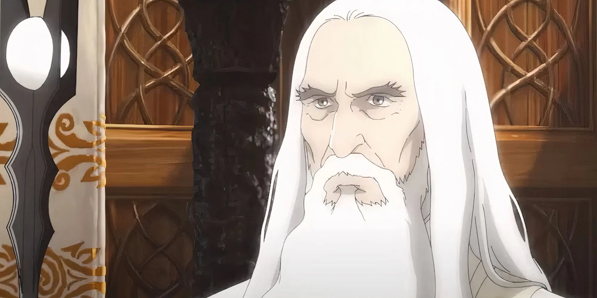 Saruman en la Guerra de los Rohirrim