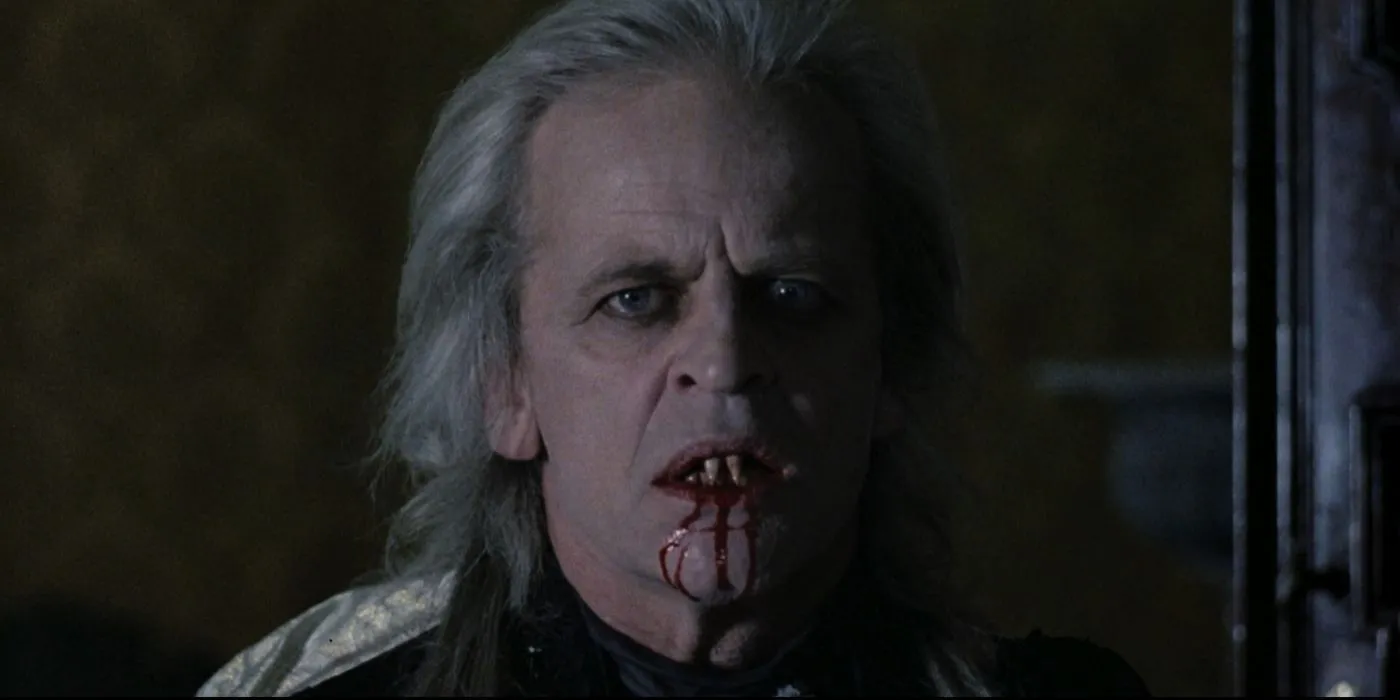 Klaus Kinski como Conde Orlok em Vampiro em Veneza