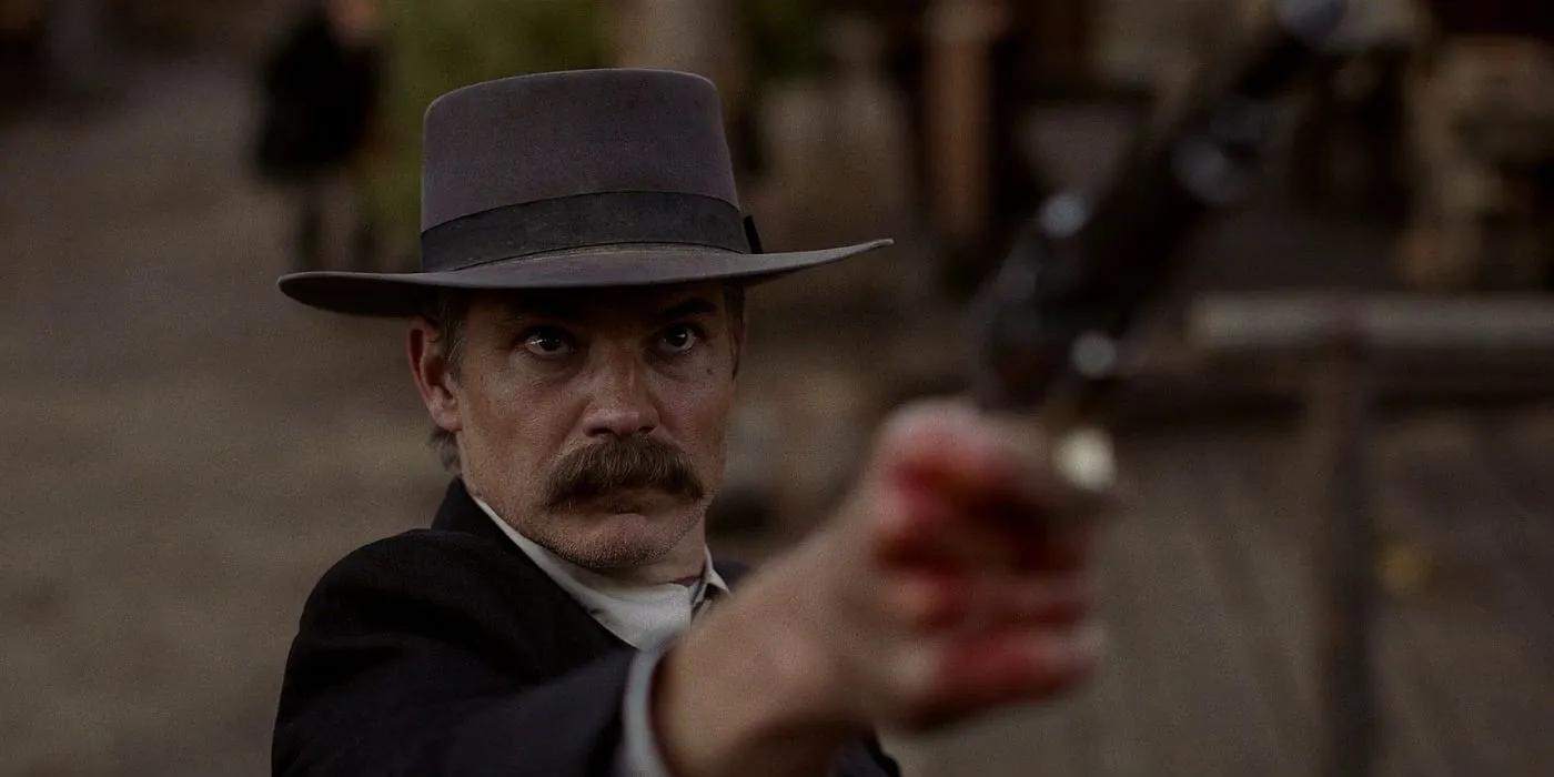 Timothy Olyphant nel ruolo di Seth Bullock in Deadwood: The Movie