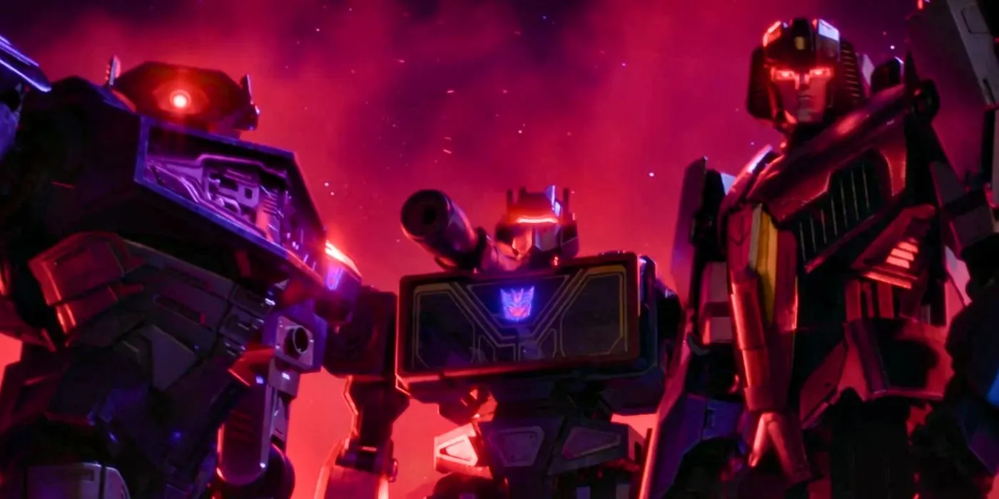 Shockwave, Soundwave, and Starscream