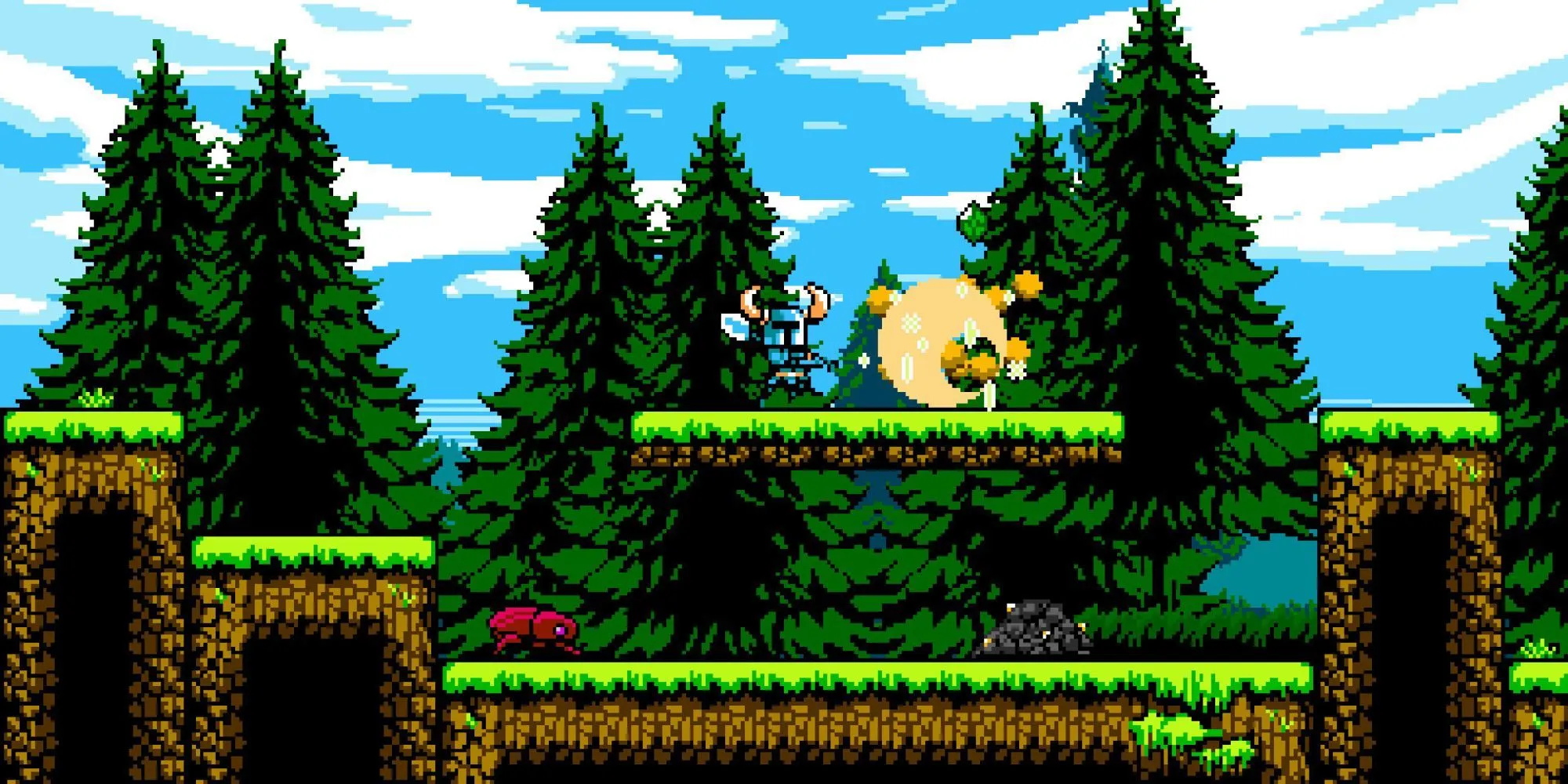 Shovel Knight en action