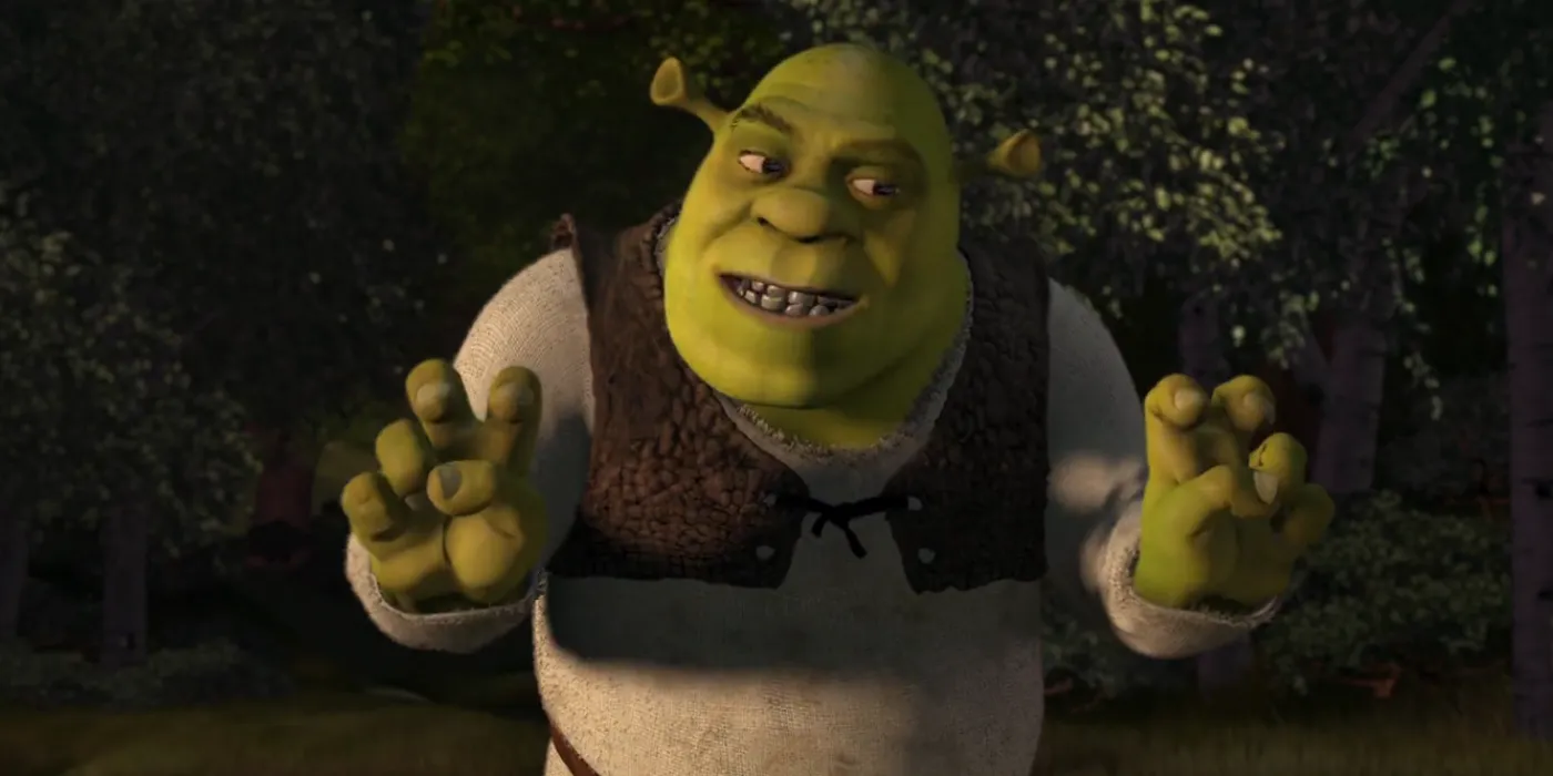 Shrek che fa citazioni aeree